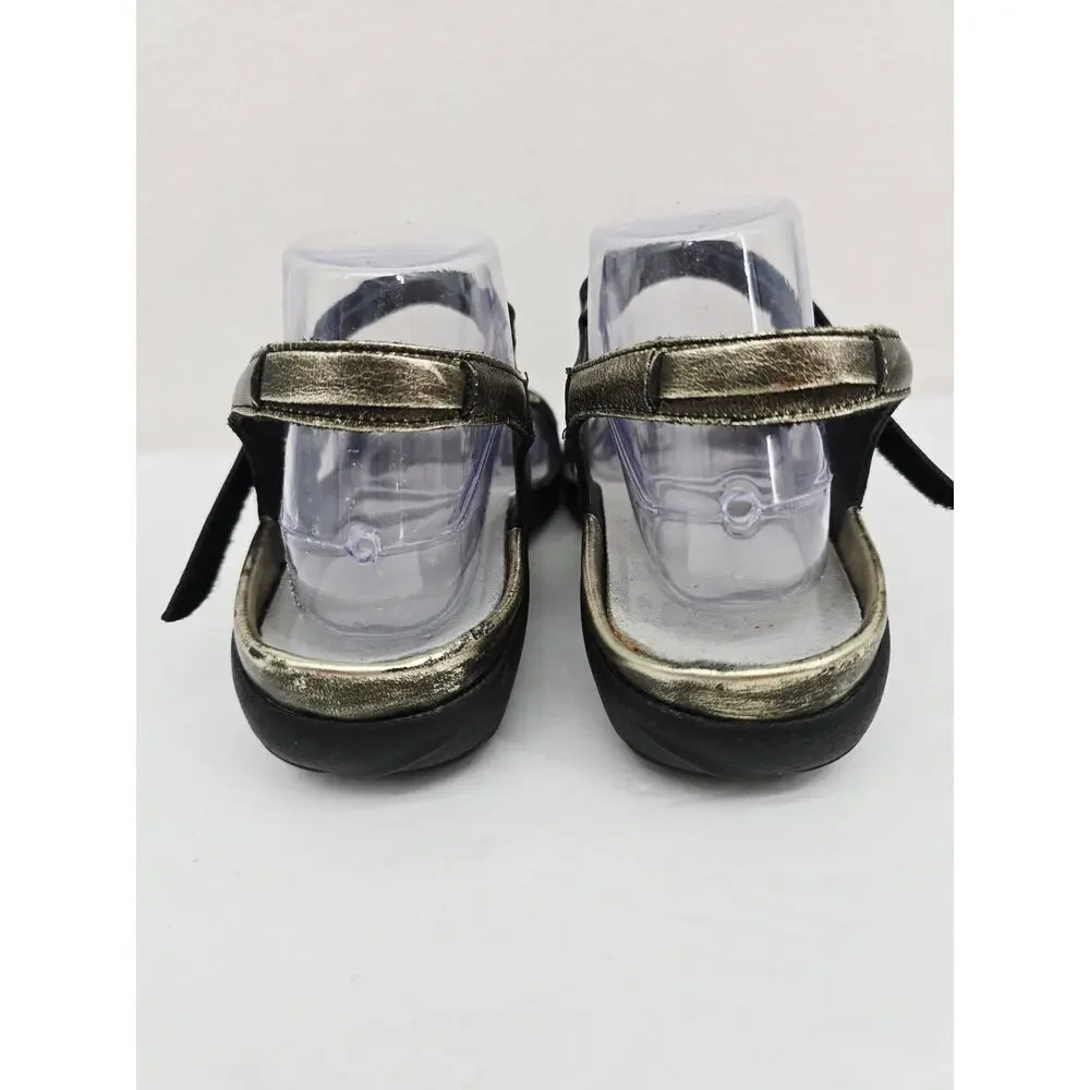 Naot Women's Metallic Leather Sandals EU 42 US 11